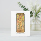 Alphonse Mucha #160 - Kunstkaart Briefkaart (Staand voorkant)