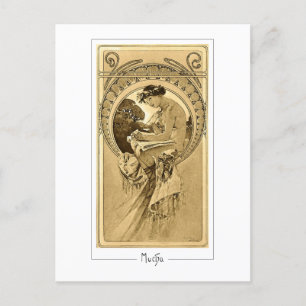 Alphonse Mucha #161 - Kunstmatig Briefkaart