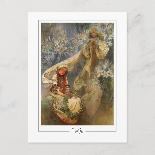 Alphonse Mucha #165 - Fine Art Briefkaart (Voorkant)