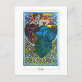 Alphonse Mucha #176 - Fine Art Briefkaart (Voorkant)