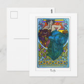 Alphonse Mucha #176 - Kunstkaart Briefkaart (Voorkant / Achterkant)