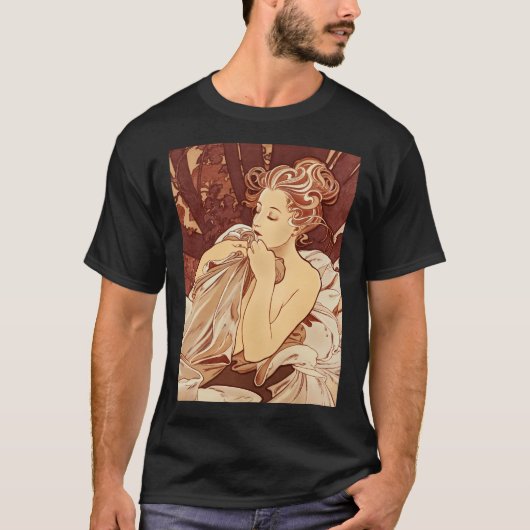 Alphonse Mucha (1860 1939) T-shirt (Voorkant)