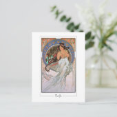 Alphonse Mucha #189 - Kunstkaart Briefkaart (Staand voorkant)