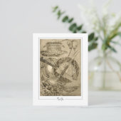 Alphonse Mucha #210 - Kunstkaart Briefkaart (Staand voorkant)