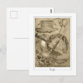 Alphonse Mucha #210 - Kunstkaart Briefkaart (Voorkant / Achterkant)