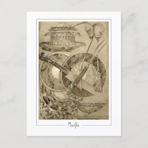 Alphonse Mucha #210 - Kunstmatig Briefkaart