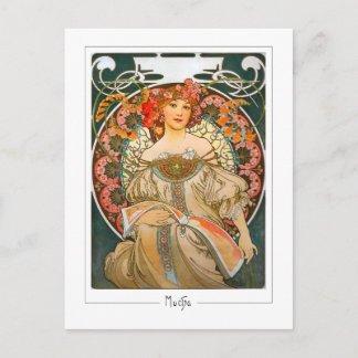 Alphonse Mucha #214 - Kunstkaart Briefkaart