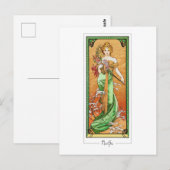 Alphonse Mucha #247 - Kunstkaart Briefkaart (Voorkant / Achterkant)
