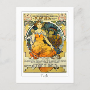 Alphonse Mucha #248 - Fine Art Briefkaart