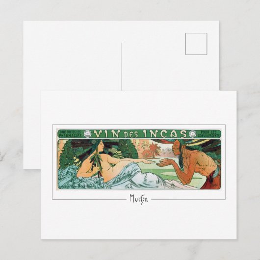 Alphonse Mucha #273 - Kunstkaart Briefkaart (Voorkant / Achterkant)