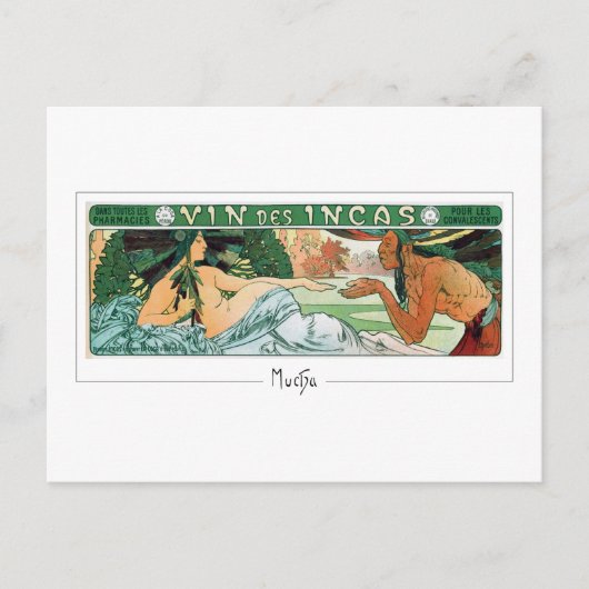 Alphonse Mucha #273 - Kunstkaart Briefkaart (Voorkant)
