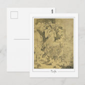 Alphonse Mucha #285 - Fine Art Briefkaart (Voorkant / Achterkant)