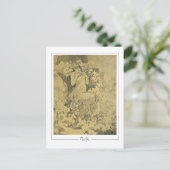 Alphonse Mucha #285 - Kunstkaart Briefkaart (Staand voorkant)
