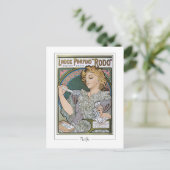Alphonse Mucha #2 - Kunstkaart Briefkaart (Staand voorkant)