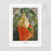 Alphonse Mucha #312 - Kunstkaart Briefkaart (Voorkant)