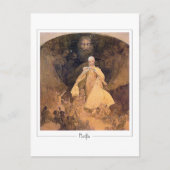 Alphonse Mucha #328 - Fine Art Briefkaart (Voorkant)