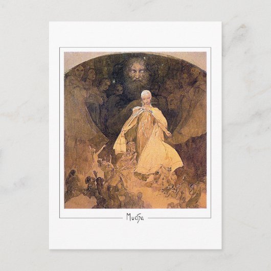 Alphonse Mucha #328 - Fine Art Briefkaart (Voorkant)