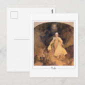 Alphonse Mucha #328 - Kunstkaart Briefkaart (Voorkant / Achterkant)