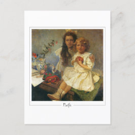 Alphonse Mucha #331 - Kunstmatig Briefkaart