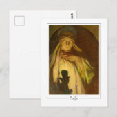 Alphonse Mucha #334 - Kunstkaart Briefkaart (Voorkant / Achterkant)