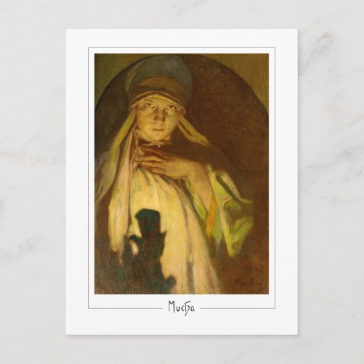 Alphonse Mucha #334 - Kunstkaart Briefkaart (Voorkant)