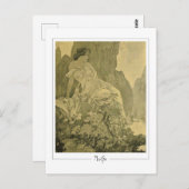 Alphonse Mucha #335 - Fine Art Briefkaart (Voorkant / Achterkant)