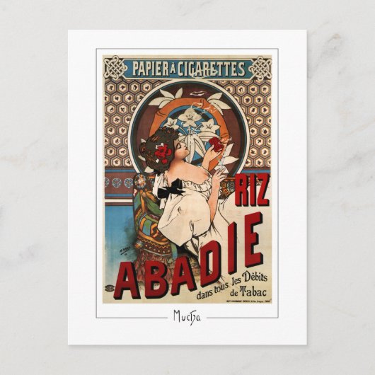 Alphonse Mucha #339 - Kunstkaart Briefkaart (Voorkant)