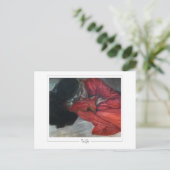 Alphonse Mucha #342 - Kunstmatig Briefkaart (Staand voorkant)