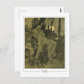 Alphonse Mucha #352 - Kunstmatig Briefkaart (Voorkant / Achterkant)