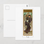 Alphonse Mucha #371 - Kunstkaart Briefkaart (Voorkant / Achterkant)