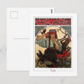 Alphonse Mucha #374 - Kunstkaart Briefkaart (Voorkant / Achterkant)