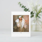 Alphonse Mucha #381 - Kunstmatig Briefkaart (Staand voorkant)