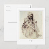 Alphonse Mucha #384 - Kunstkaart Briefkaart (Voorkant / Achterkant)