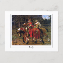 Alphonse Mucha #397 - Kunstmatig Briefkaart