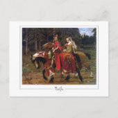 Alphonse Mucha #397 - Kunstmatig Briefkaart (Voorkant)