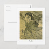 Alphonse Mucha #412 - Kunstkaart Briefkaart (Voorkant / Achterkant)