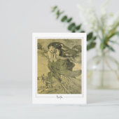 Alphonse Mucha #412 - Kunstmatig Briefkaart (Staand voorkant)