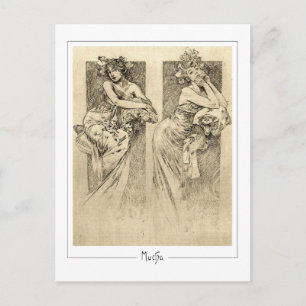 Alphonse Mucha #49 - Kunstpostkaart Briefkaart