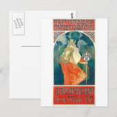 Alphonse Mucha 6th Sokol Festival, 1912 Briefkaart (Voorkant / Achterkant)
