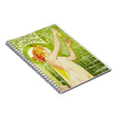 Alphonse Mucha Absinthe Robette-laptop Notitieboek (Rechterzijde)