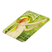 Alphonse Mucha Absinthe Robette Magnet Magneet (Linkerzijde)