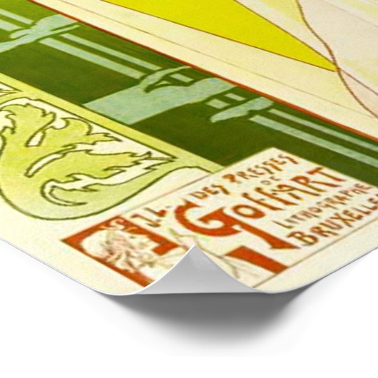 Alphonse Mucha Absinthe Robette Poster (Hoek)