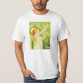 Alphonse Mucha Absinthe Robette T-shirt (Voorkant)