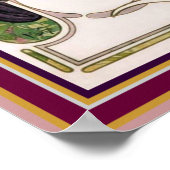 Alphonse Mucha ad Poster - Chocolat Ideaal 13 x 19 (Hoek)