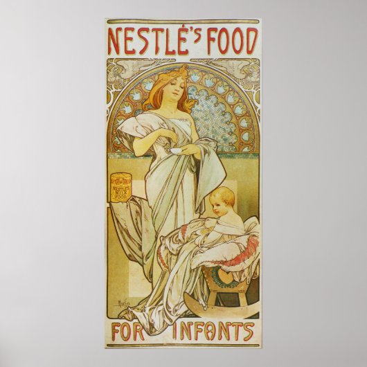 Alphonse Mucha.Adverteren Poster, 1898 Poster (Voorkant)