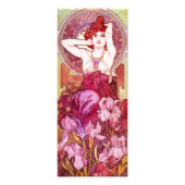 Alphonse Mucha Amethyst Print Foto Afdruk (Voorkant)