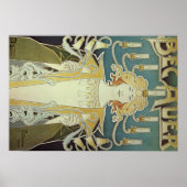 Alphonse Mucha Art Deco Poster (Voorkant)