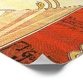 Alphonse Mucha Art Deco Poster (Hoek)