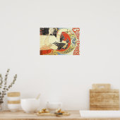 Alphonse Mucha Art Deco Poster (Keuken)