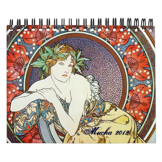 Alphonse Mucha Art Kalender (Hoes)